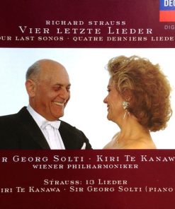 Richard Strauss - Kiri Te Kanawa, Wiener Philharmoniker, Georg Solti - Four Last Songs / Thirteen Songs With Piano Accompaniment (CD, Album) (Near Mint (NM or M-))