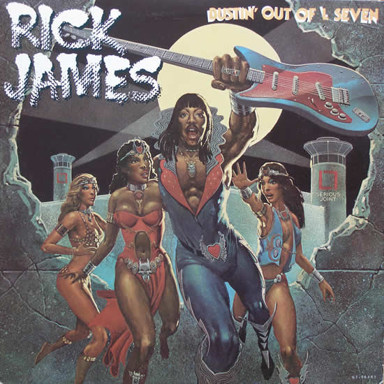 Rick James - Bustin' Out Of L Seven (LP, Album) (Mint (M))