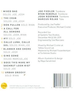 Alternative view of Joe Fiedler's Big Sackbut - Joe Fiedler's Big Sackbut (CD, Album) (Mint (M))