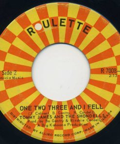 Alternative view of Tommy James & The Shondells - Mony Mony / One Two Three And I Fell (7", Single) (Very Good Plus (VG+))