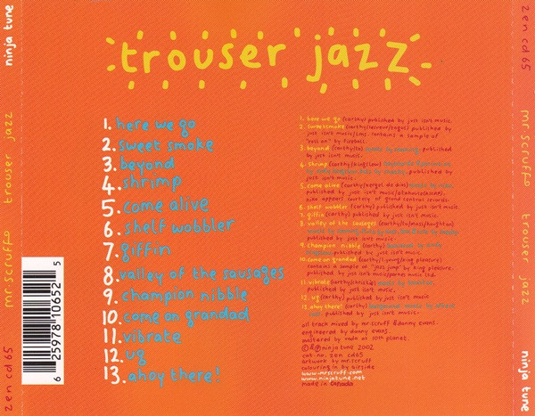 Mr. Scruff - Trouser Jazz (CD, Album) (Near Mint (NM or M-)) - Image 2
