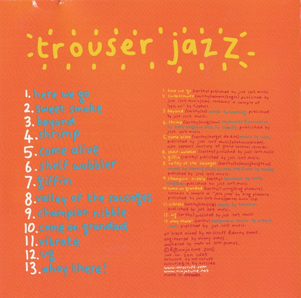 Mr. Scruff - Trouser Jazz (CD, Album) (Near Mint (NM or M-)) - Image 4