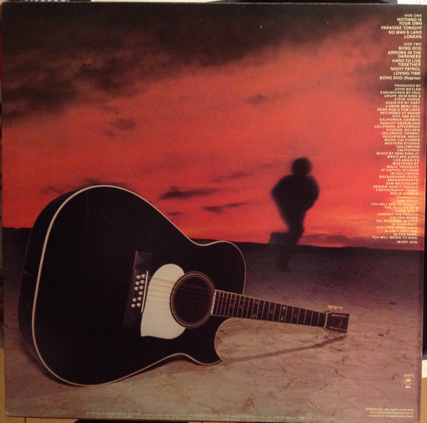 Michael Martin Murphey - Lone Wolf (LP, Album) (Mint (M)) - Image 2