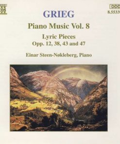 Edvard Grieg, Einar Steen-Nøkleberg - Piano Music Vol. 8 (Lyric Pieces Opp. 12, 38, 43 And 47) (CD, Album) (Near Mint (NM or M-))