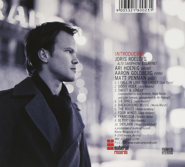 Joris Roelofs - Introducing Joris Roelofs (CD, Album) (Near Mint (NM or M-)) - Image 3
