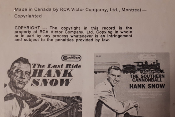 Hank Snow - Lonely And Heartsick (LP, Mono) (Mint (M)) - Image 5