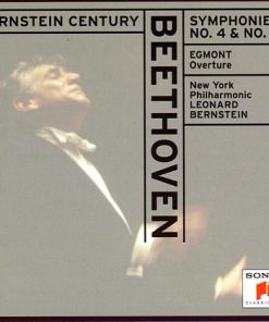 Ludwig van Beethoven, Leonard Bernstein, New York Philharmonic - Symphonies No.4 & No.5, Egmont Overture (CD, Comp, RE) (Near Mint (NM or M-))