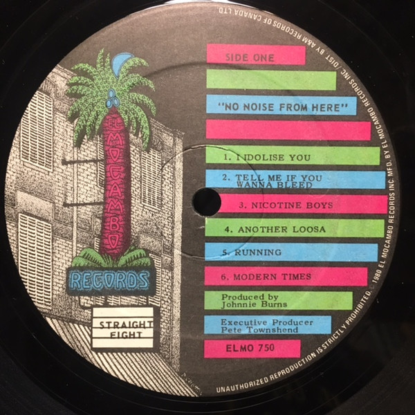 Straight Eight - No Noise From Here (LP, Album) (Mint (M)) - Image 3
