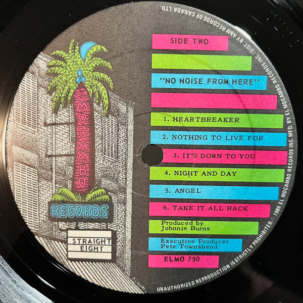 Straight Eight - No Noise From Here (LP, Album) (Mint (M)) - Image 4