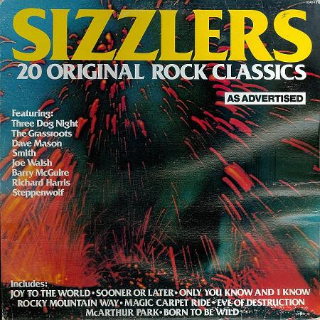 Various - Sizzlers - 20 Original Rock Classics (LP, Comp) (Mint (M))