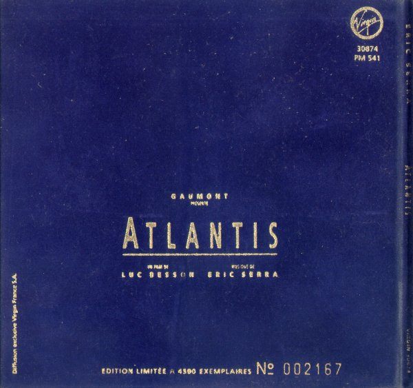 Eric Serra - Atlantis (CD, Album, Ltd, Dig) (Near Mint (NM or M-)) - Image 2