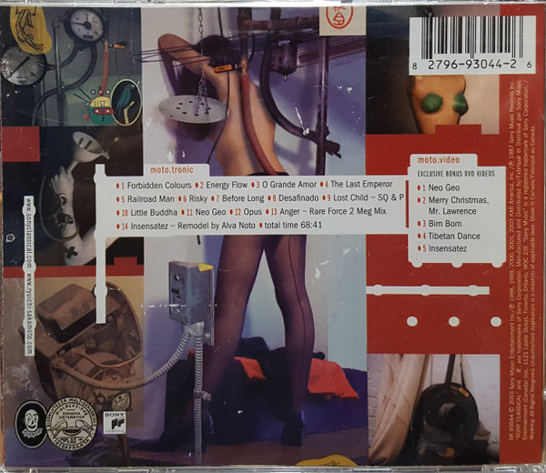 Ryuichi Sakamoto - Moto.tronic (CD, Comp + DVD-V, NTSC) (Near Mint (NM or M-)) - Image 2