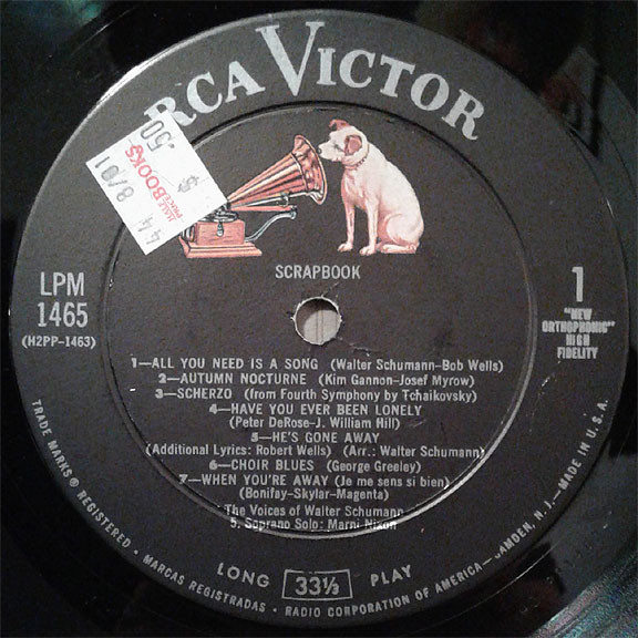 The Voices Of Walter Schumann - Scrapbook: The Voices Of Walter Schumann (LP, Album) (Mint (M)) - Image 3