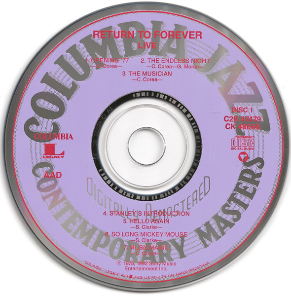 Return To Forever - Live (2xCD, Album, RE, RM) (Near Mint (NM or M-)) - Image 3