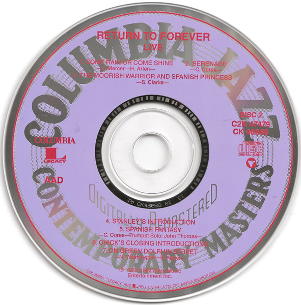 Return To Forever - Live (2xCD, Album, RE, RM) (Near Mint (NM or M-)) - Image 5