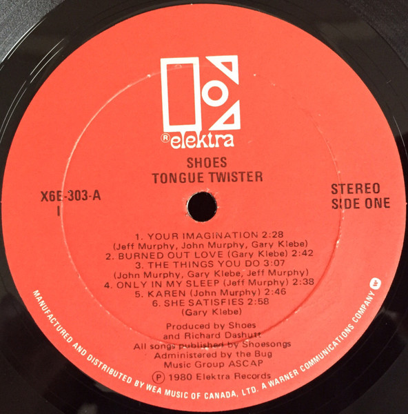 Shoes - Tongue Twister (LP, Album) (Mint (M)) - Image 3
