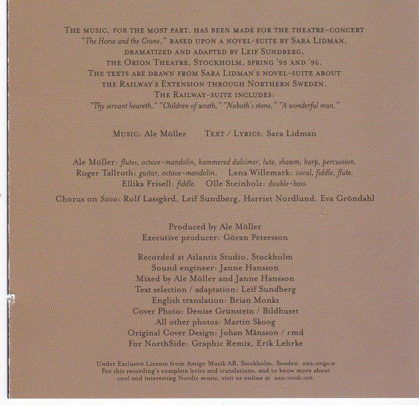 Ale Möller - The Horse And The Crane (CD, Album) (Near Mint (NM or M-)) - Image 2