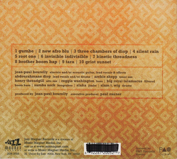 Jean-Paul Bourelly - Boom Bop (CD, Album) (Near Mint (NM or M-)) - Image 2