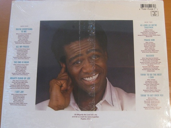 Al Green - I Get Joy (LP, Album) (Mint (M)) - Image 2