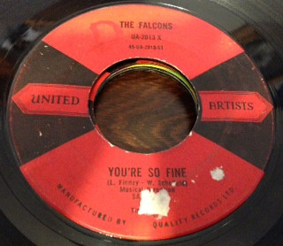 The Falcons - You're So Fine (7", Single) (Near Mint (NM or M-))