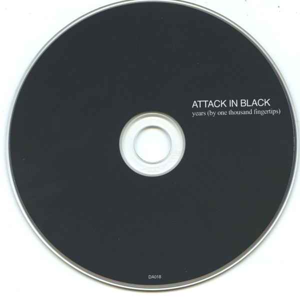 Attack In Black - Years (By One Thousand Fingertips) (CD) (Near Mint (NM or M-)) - Image 3