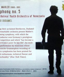 Alternative view of Gustav Mahler, Gustavo Dudamel, Simón Bolívar Youth Orchestra Of Venezuela - Mahler 5 (CD, Album) (Near Mint (NM or M-))