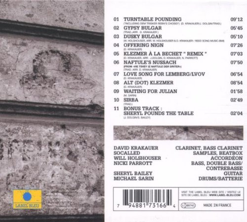 David Krakauer Feat. David Krakauer's Klezmer Madness! & Socalled - Live In Krakow (CD, Album) (Near Mint (NM or M-)) - Image 2
