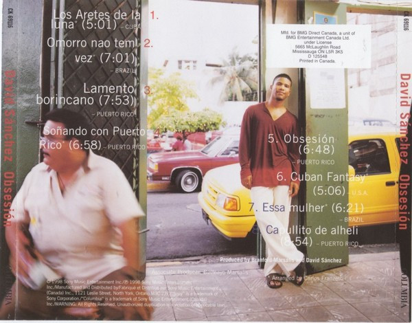 David Sanchez (3) - Obsesión (CD, Album) (Near Mint (NM or M-)) - Image 5