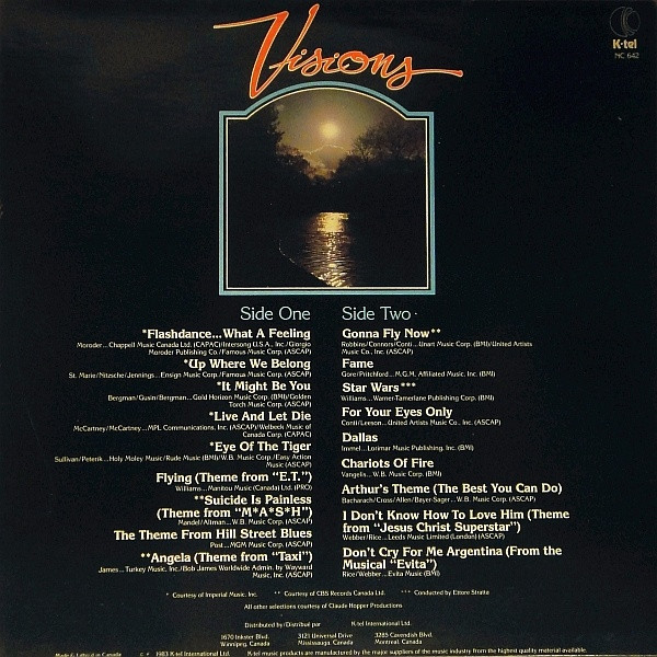 Various - Visions (LP, Comp) (Mint (M)) - Image 2