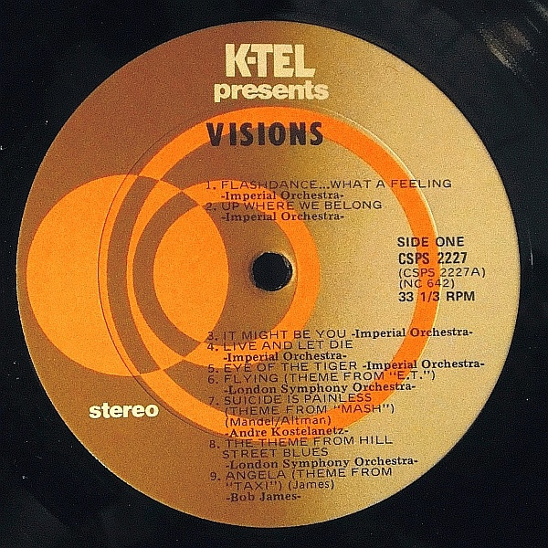 Various - Visions (LP, Comp) (Mint (M)) - Image 3