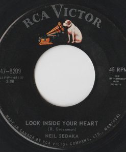 Alternative view of Neil Sedaka - The Dreamer / Look Inside Your Heart (7", Single) (Near Mint (NM or M-))