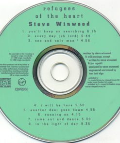 Alternative view of Steve Winwood - Refugees Of The Heart (CD, Album) (Near Mint (NM or M-))