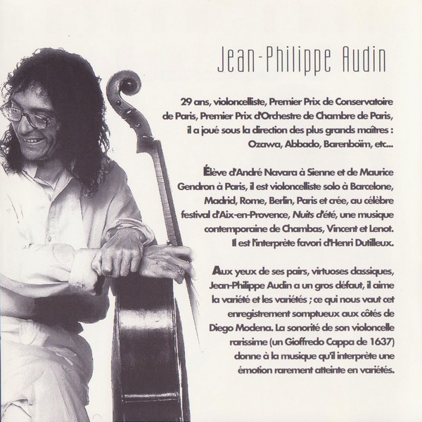 Jean-Philippe Audin & Diego Modena - Ocarina (CD, Album) (Near Mint (NM or M-)) - Image 5