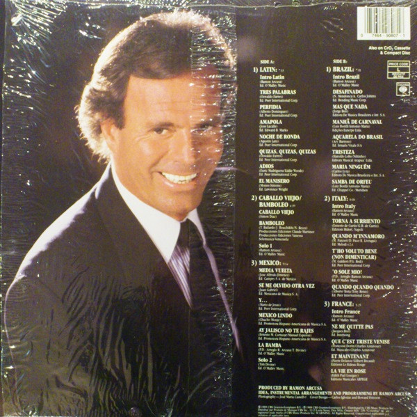 Julio Iglesias - Raices (LP) (Mint (M)) - Image 2