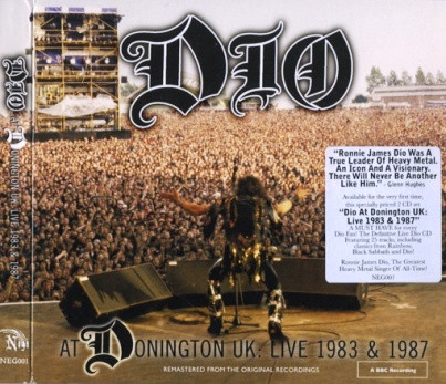 Dio (2) - At Donington UK: Live 1983 & 1987 (2xCD, Album, RM, Dig) (Near Mint (NM or M-))