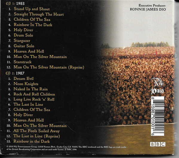 Dio (2) - At Donington UK: Live 1983 & 1987 (2xCD, Album, RM, Dig) (Near Mint (NM or M-)) - Image 2