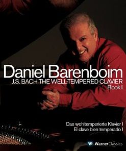 Daniel Barenboim - Johann Sebastian Bach - The Well-Tempered Clavier, Book I = Das Wohltemperierte Clavier I = El Clave Bien Temperado I (2xCD) (Near Mint (NM or M-))