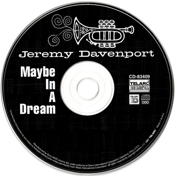Jeremy Davenport - Maybe In A Dream (CD, Album) (Near Mint (NM or M-)) - Image 3