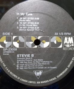 Stevie B - In My Eyes (12", Maxi) (Mint (M)) - Image 3