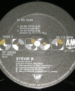 Stevie B - In My Eyes (12", Maxi) (Mint (M)) - Image 4