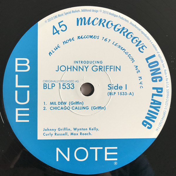 Johnny Griffin - Introducing Johnny Griffin (2x12", Album, Mono, Ltd, Num, RE, 180) (Mint (M)) - Image 4