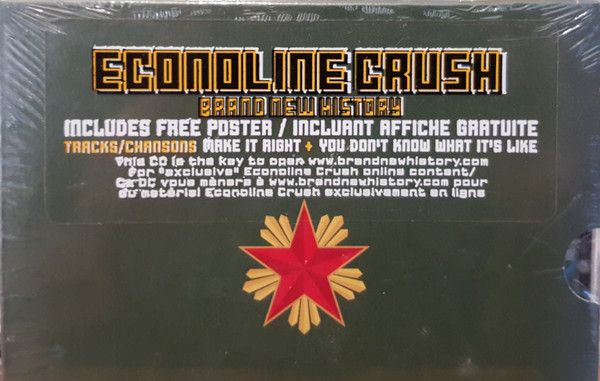 Econoline Crush - Brand New History (CD, Album, Sli) (Mint (M)) - Image 2