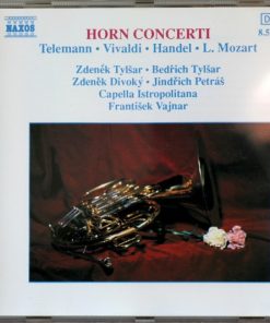 Georg Philipp Telemann • Antonio Vivaldi • Georg Friedrich Händel • Leopold Mozart, Zdeněk Tylšar • Bedřich Tylšar, Zdeněk Divoký • Jindřich Petráš, Capella Istropolitana, František Vajnar - Horn Concerti (CD, Album) (Near Mint (NM or M-))