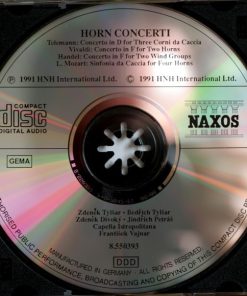 Georg Philipp Telemann • Antonio Vivaldi • Georg Friedrich Händel • Leopold Mozart, Zdeněk Tylšar • Bedřich Tylšar, Zdeněk Divoký • Jindřich Petráš, Capella Istropolitana, František Vajnar - Horn Concerti (CD, Album) (Near Mint (NM or M-)) - Image 3