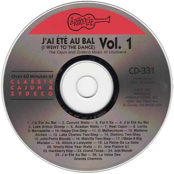 Various - J'ai Été Au Bal (I Went To The Dance) Vol.1 (CD, Album, Comp) (Near Mint (NM or M-)) - Image 3