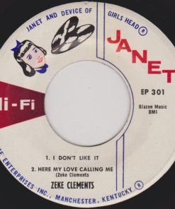 Alternative view of Zeke Clements - I Don't Like It (7", EP) (Very Good Plus (VG+))