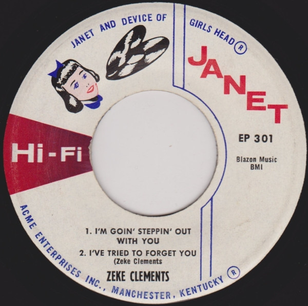 Zeke Clements - I Don't Like It (7", EP) (Very Good Plus (VG+)) - Image 3