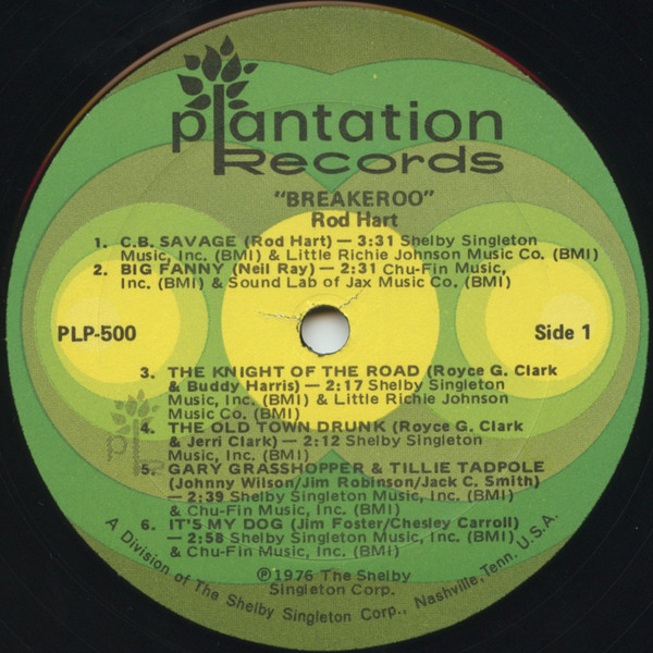 Rod Hart (2) - Breakeroo! (LP) (Mint (M)) - Image 3