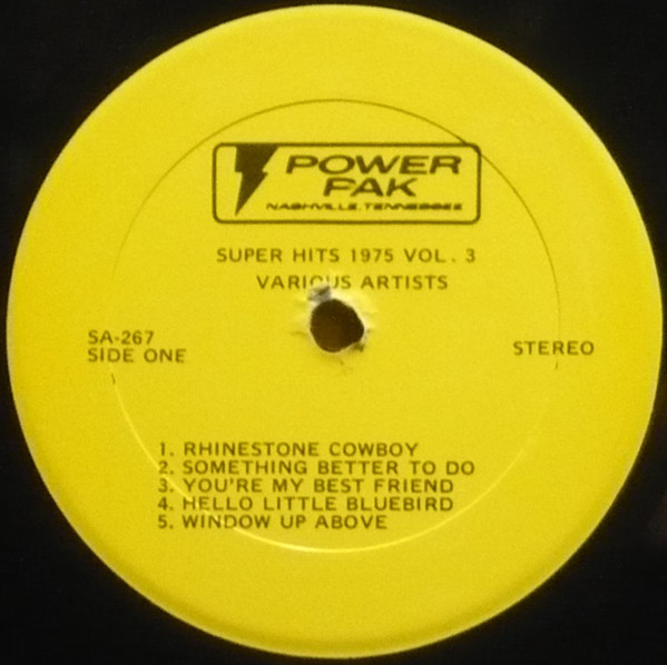 Various - Super Hits 1975 Volume 3 (LP) (Mint (M)) - Image 2