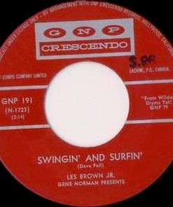 Les Brown Jr. - Surfin' & Swinging (7") (Very Good Plus (VG+))